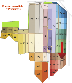 Brak mapy sektorowej