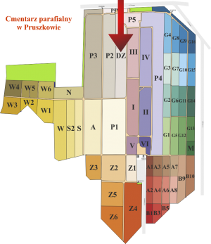 Brak mapy sektorowej