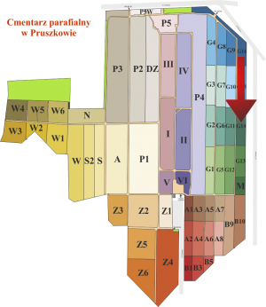 Brak mapy sektorowej