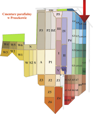 Brak mapy sektorowej