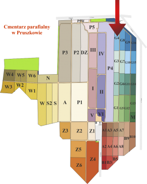 Brak mapy sektorowej