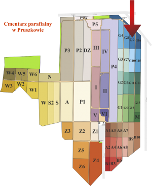 Brak mapy sektorowej