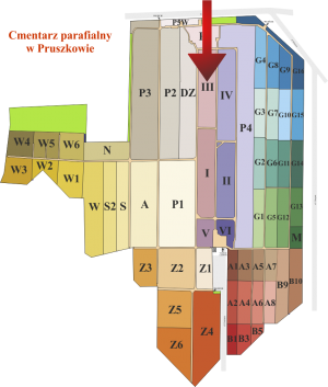 Brak mapy sektorowej