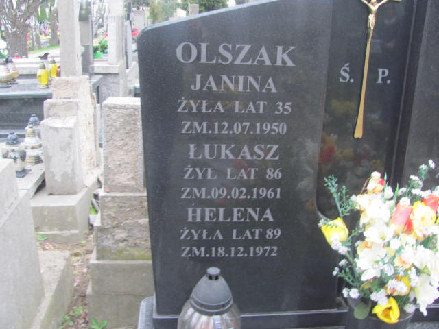 Łukasz Olszak Pruszków - Grobonet - Wyszukiwarka osób pochowanych