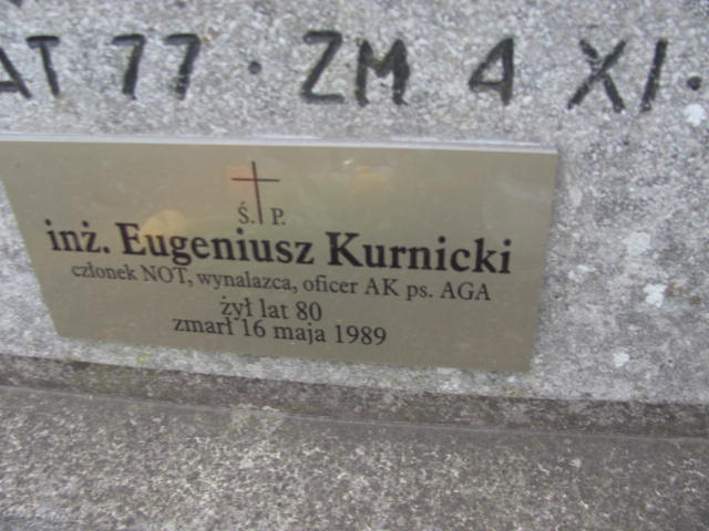 Andrzej Kurnicki 1935 Pruszków - Grobonet - Wyszukiwarka osób pochowanych