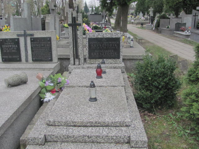 Grób Jadwiga Krysztopik