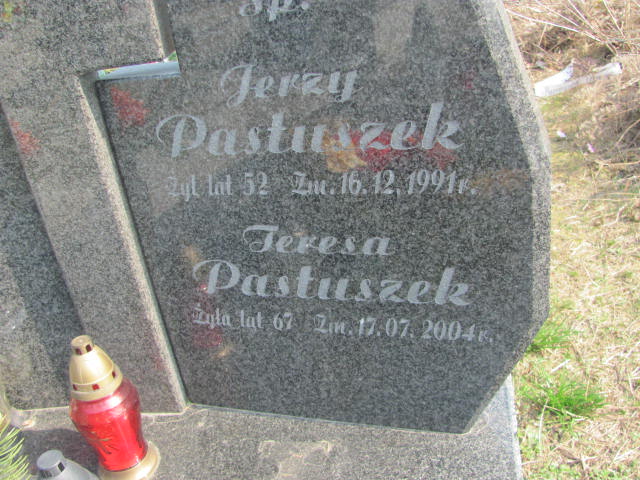 Jerzy Pastuszek  Pruszków - Grobonet - Wyszukiwarka osób pochowanych