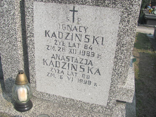 Ignacy Kadziński Pruszków - Grobonet - Wyszukiwarka osób pochowanych