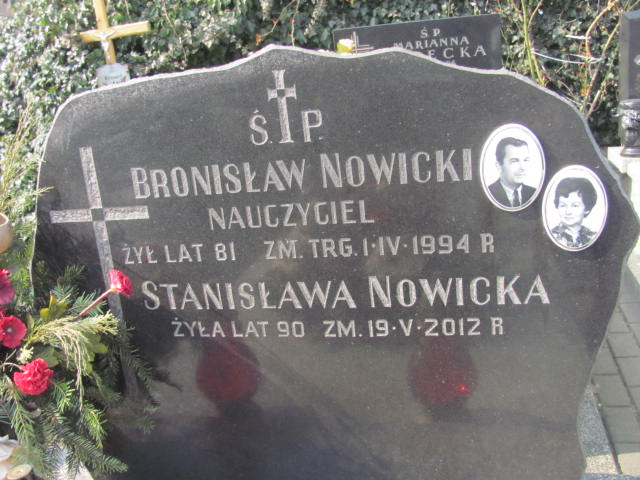 Bronisław Nowicki Pruszków - Grobonet - Wyszukiwarka osób pochowanych