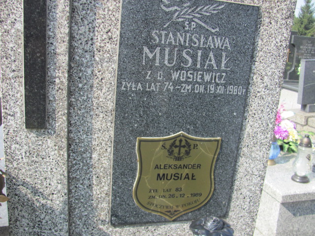 Aleksander Musiał Pruszków - Grobonet - Wyszukiwarka osób pochowanych