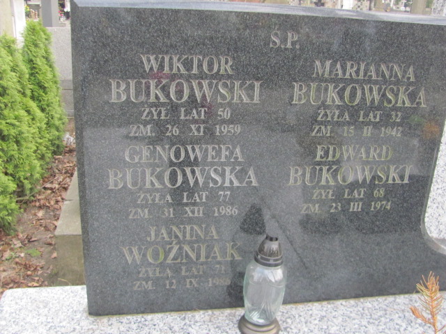 Janina Woźniak Pruszków - Grobonet - Wyszukiwarka osób pochowanych