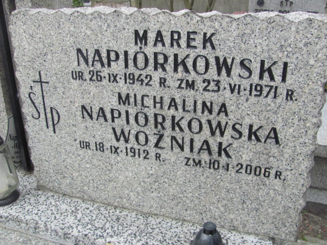 Michalina Napiórkowska 1912 Pruszków - Grobonet - Wyszukiwarka osób pochowanych