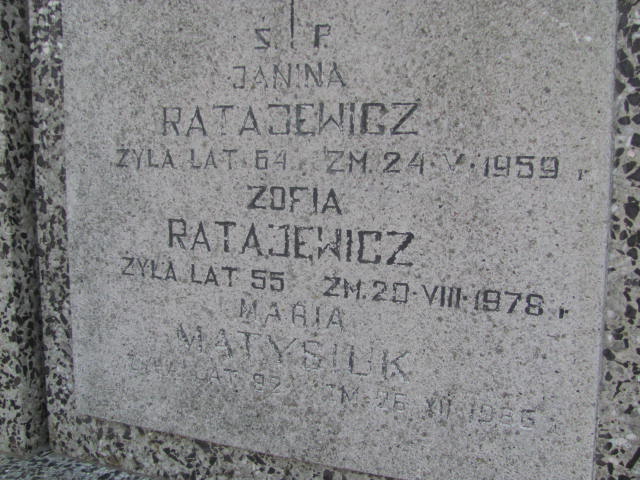 Maria Matysiuk Pruszków - Grobonet - Wyszukiwarka osób pochowanych