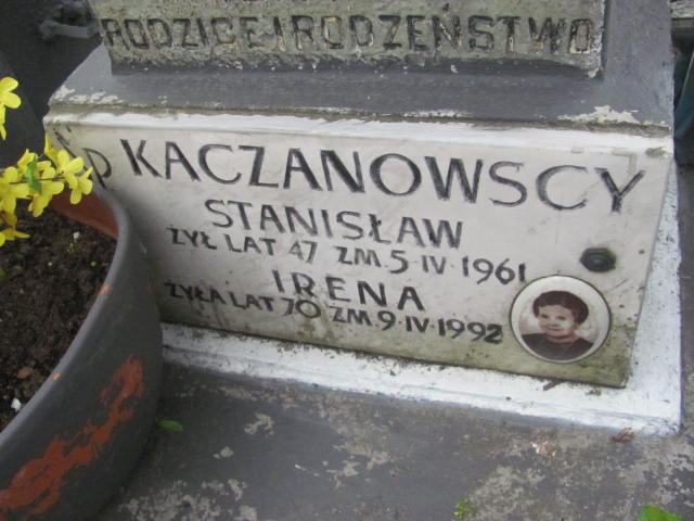 Jan Kaczanowski Pruszków - Grobonet - Wyszukiwarka osób pochowanych