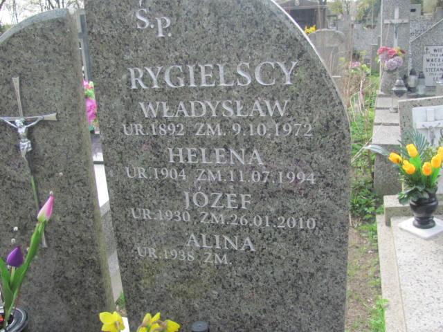 Alina Rygielska 1938 Pruszków - Grobonet - Wyszukiwarka osób pochowanych