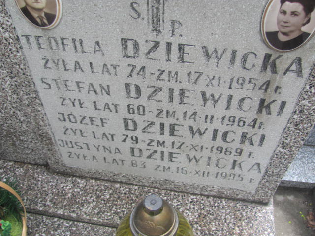 Justyna Dziewicka Pruszków - Grobonet - Wyszukiwarka osób pochowanych