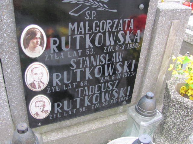 Tadeusz Rutkowski Pruszków - Grobonet - Wyszukiwarka osób pochowanych