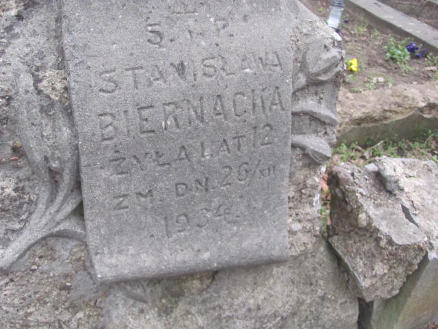 Stanisława Biernacka Pruszków - Grobonet - Wyszukiwarka osób pochowanych