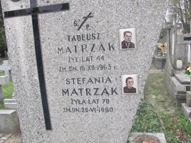 Tadeusz Matrzak Pruszków - Grobonet - Wyszukiwarka osób pochowanych