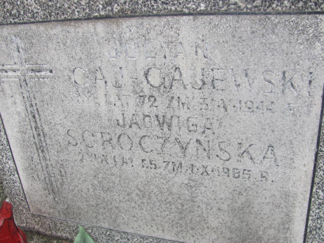 Julian Gaj Gajewski Pruszków - Grobonet - Wyszukiwarka osób pochowanych