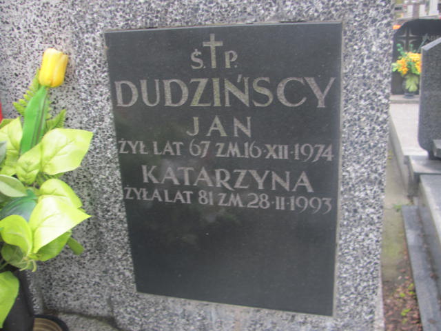 Jan Dudziński Pruszków - Grobonet - Wyszukiwarka osób pochowanych