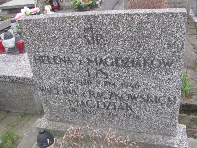 Wacława Magdziak 1889 Pruszków - Grobonet - Wyszukiwarka osób pochowanych