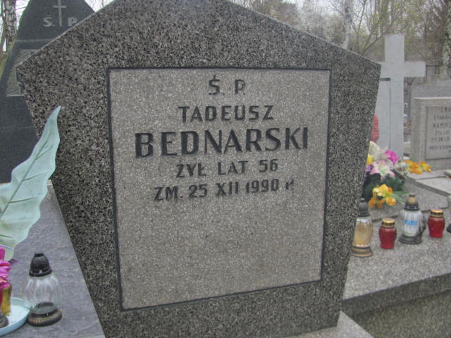 Halina Bednarska 1941 Pruszków - Grobonet - Wyszukiwarka osób pochowanych