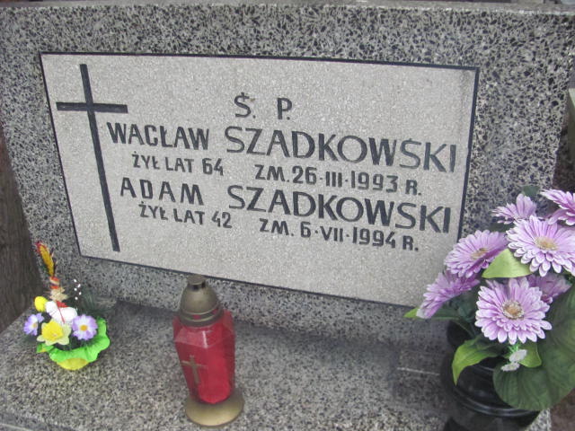 Adam Szadkowski Pruszków - Grobonet - Wyszukiwarka osób pochowanych