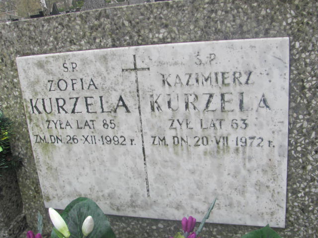 Zofia Kurzela Pruszków - Grobonet - Wyszukiwarka osób pochowanych