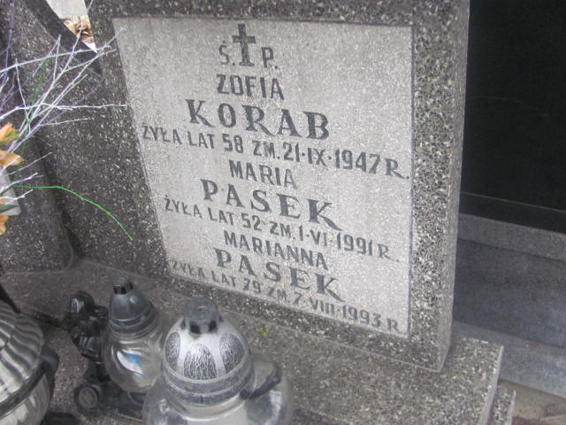 Maria Pasek Pruszków - Grobonet - Wyszukiwarka osób pochowanych