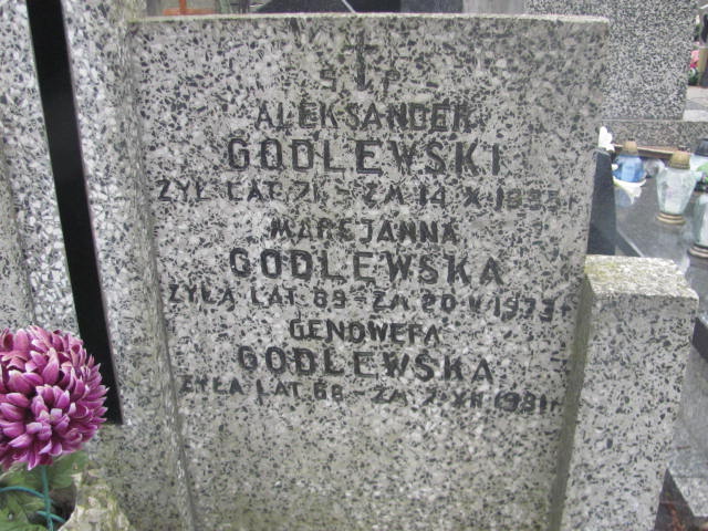 Aleksander Godlewski 1886 Pruszków - Grobonet - Wyszukiwarka osób pochowanych