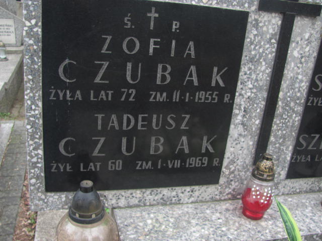 Zofia Czubak Pruszków - Grobonet - Wyszukiwarka osób pochowanych