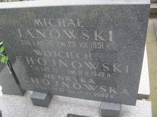 Michał Janowski Pruszków - Grobonet - Wyszukiwarka osób pochowanych