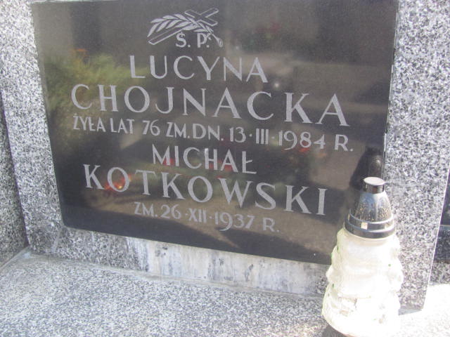 Michał Chojnacki Pruszków - Grobonet - Wyszukiwarka osób pochowanych