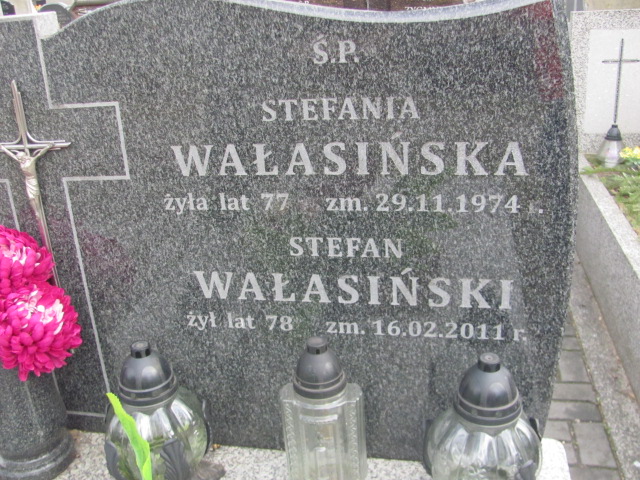 Anna Wałasińska vel Małasińska 1933 Pruszków - Grobonet - Wyszukiwarka osób pochowanych