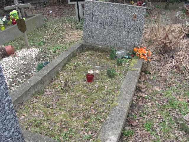 Grób Zofia Kalińska Lange