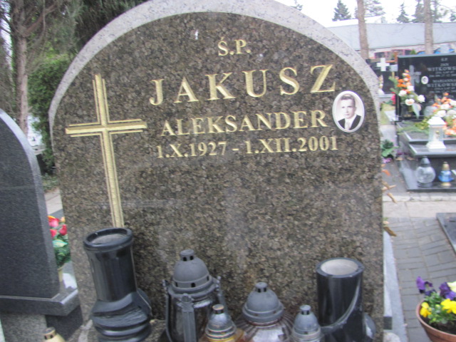 Aleksander Jakusz 1927 Pruszków - Grobonet - Wyszukiwarka osób pochowanych