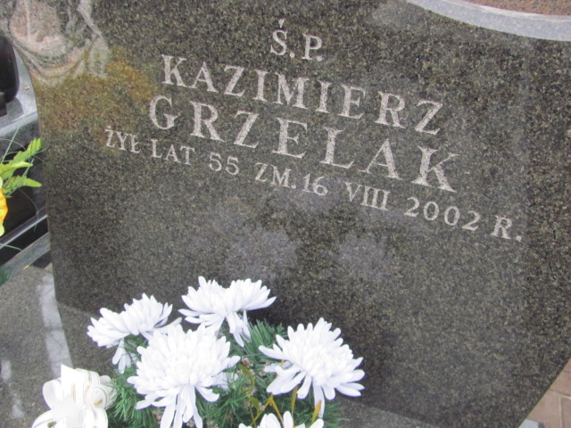 Kazimierz Grzelak 1946 Pruszków - Grobonet - Wyszukiwarka osób pochowanych