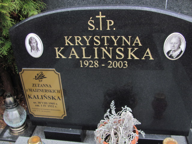 Krystyna Kalińska 1928 Pruszków - Grobonet - Wyszukiwarka osób pochowanych