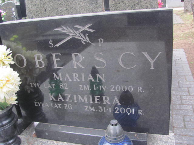 Marian Oberski Pruszków - Grobonet - Wyszukiwarka osób pochowanych