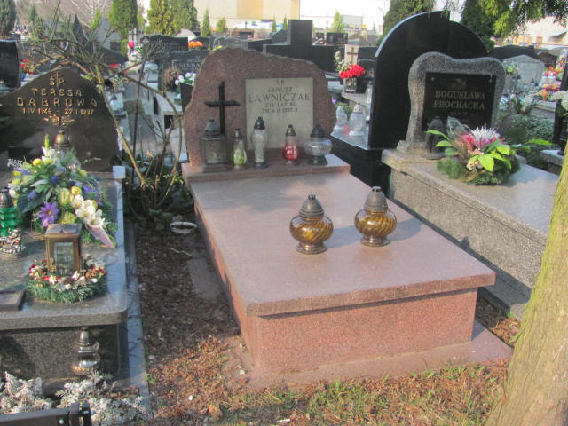 Grób Janusz Ławniczak