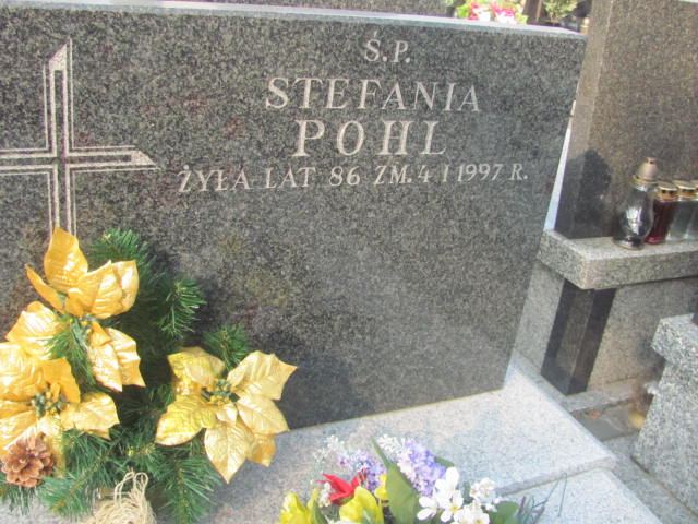 Stefania Pohl 1909 Pruszków - Grobonet - Wyszukiwarka osób pochowanych