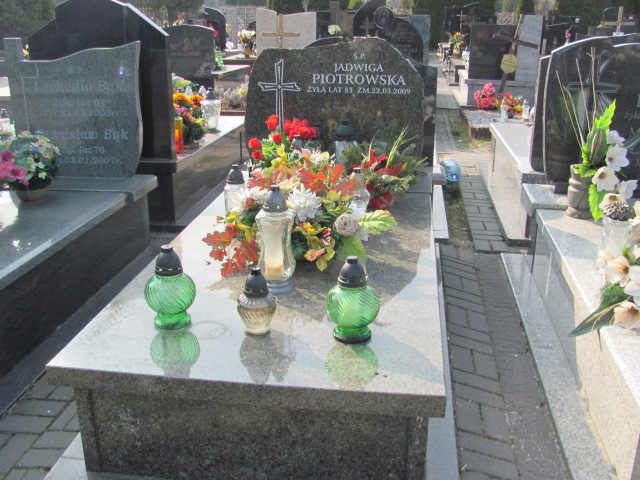 Grób Jadwiga Piotrowska