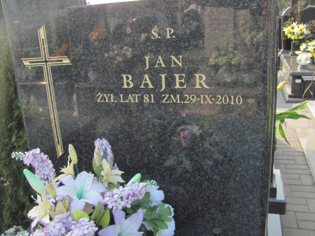 Grób Jan Bajer