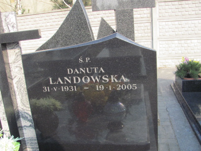 Danuta Landowska 1931 Pruszków - Grobonet - Wyszukiwarka osób pochowanych