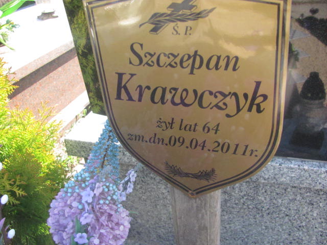 Szczepan Krawczyk 1946 Pruszków - Grobonet - Wyszukiwarka osób pochowanych